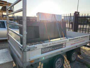 buitenkeuken van natuursteen